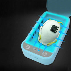 UV-Ultraviolet Light Sterilizer Storage Box for Face Mask Phone Home My Moppet Shop 