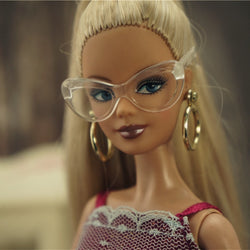 Barbie Doll Glasses Doll Accessories Kerr 3D Real Eye Doll Glasses Many Kinds For Baby Doll Accessories Toys For Girls Gifts